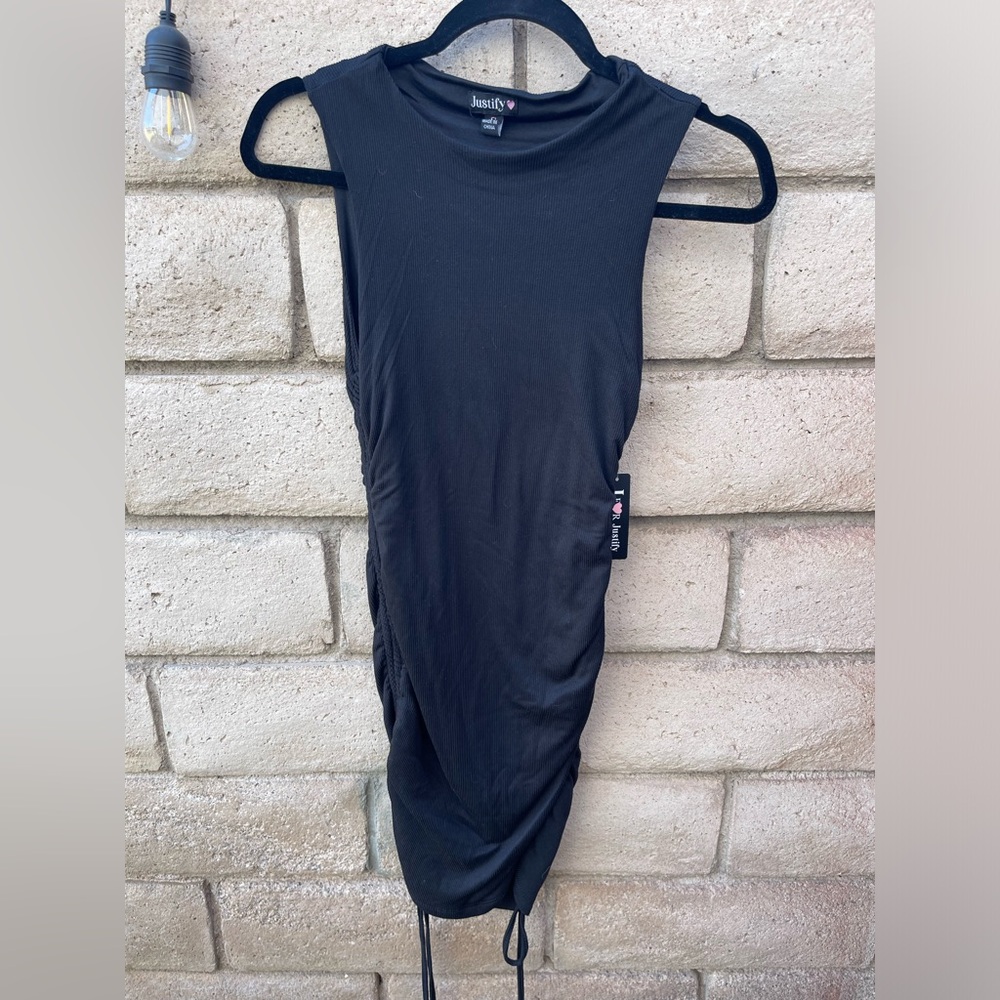 Black tank top dress